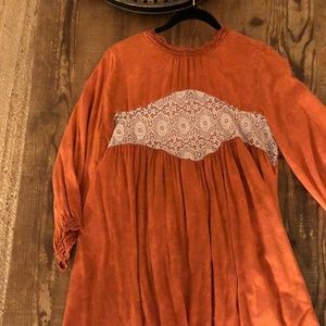 Orange shirt